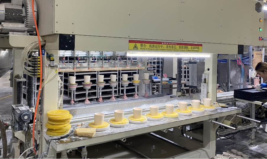 Automatic Dip Glazing System